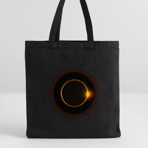 Solar Eclipse - Recycled Tote Bag