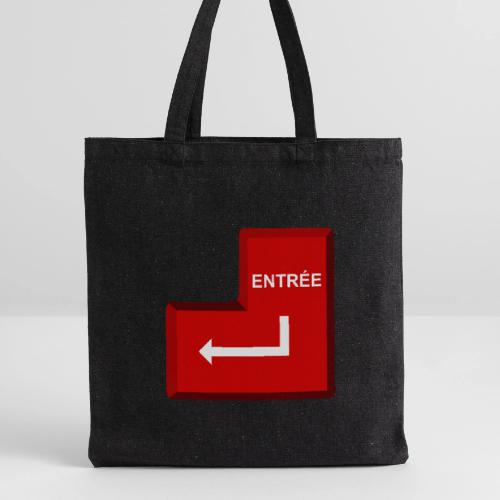 Press Enter - Recycled Tote Bag