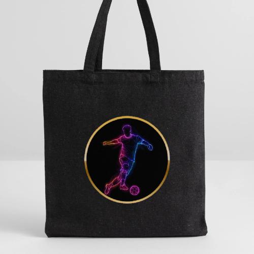 Neon Soccer Flow - Recycled Tote Bag