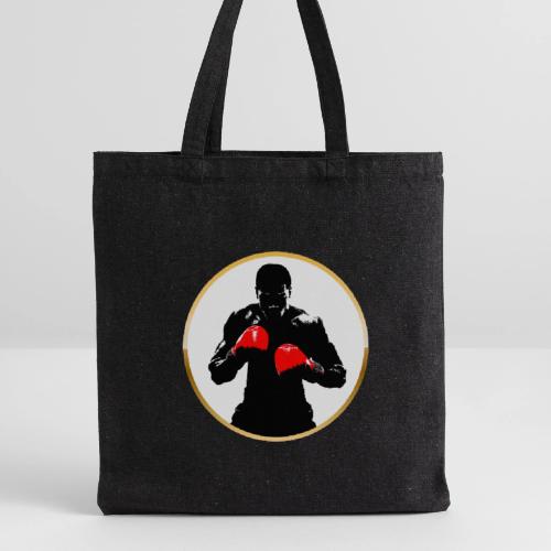 Boxing: Golden Ring Fighter - Recycled Tote Bag