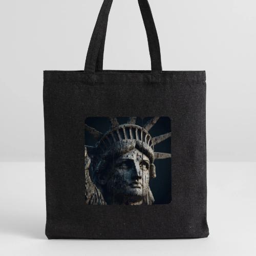 USA: Liberty in Shadows - Recycled Tote Bag