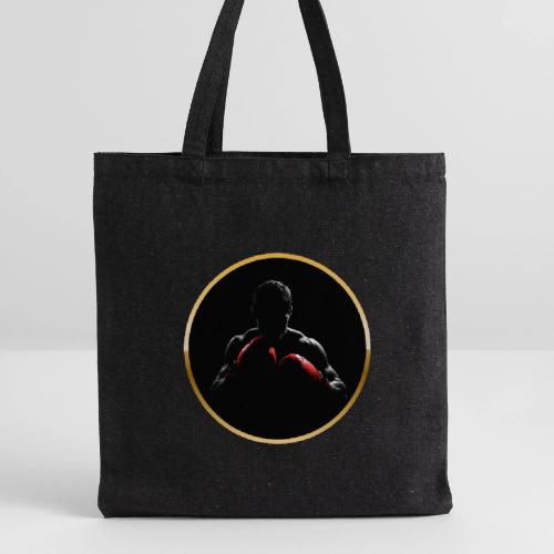 Boxing: Crimson Gloves Fighter - Recycled Tote Bag