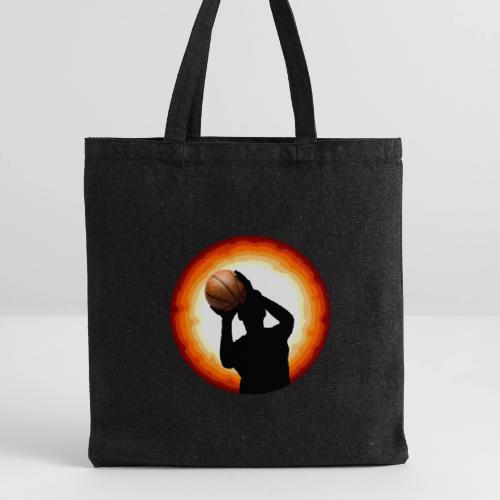 Basketball: The Art of the Shot - Recycled Tote Bag