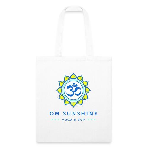 Om Sunshine Yoga transparent back original file - Recycled Tote Bag