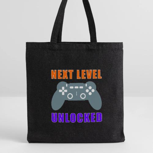 Next Level Unlocked Gamer Design - Recycled Tote Bag