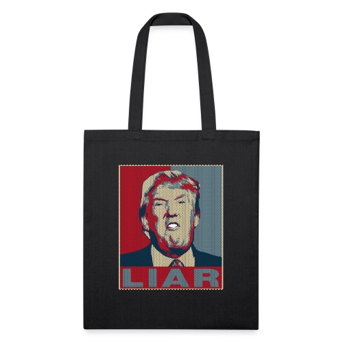 Trump Liar Ugly Christmas - Recycled Tote Bag