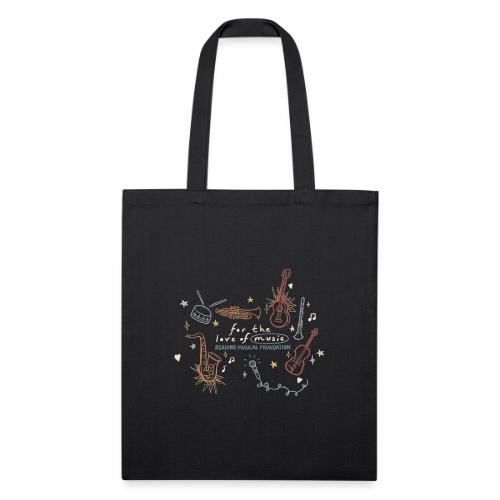 RMF Instrument Doodle Design - Recycled Tote Bag