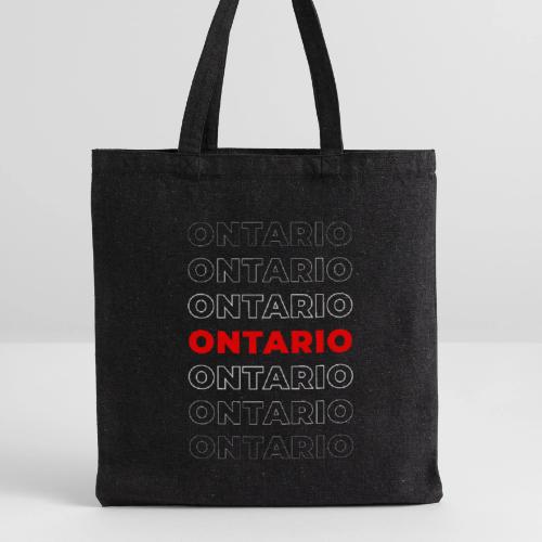 Ontario Outline - Recycled Tote Bag