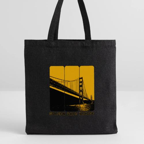 Golden Gate Bold Icon - Recycled Tote Bag