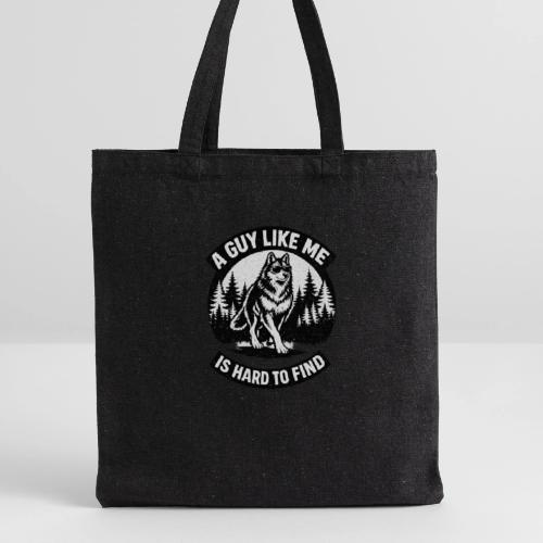 Funny Wolf Shirt – Hard to Find Retro Tee - Recycled Tote Bag