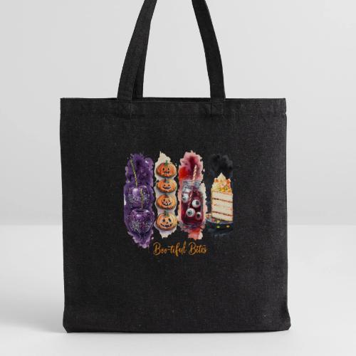 Spooky Cute Halloween Treats Art - Recycled Tote Bag