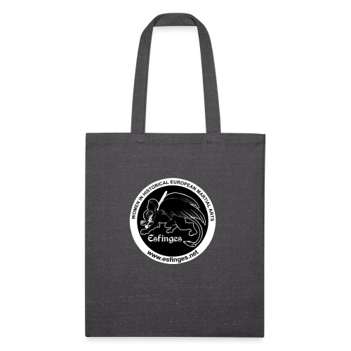 Esfinges Logo Black - Recycled Tote Bag