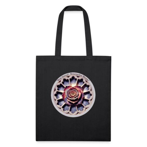 Easter Rose Resurrection T Shirt, Spring Gift - Recycled Tote Bag