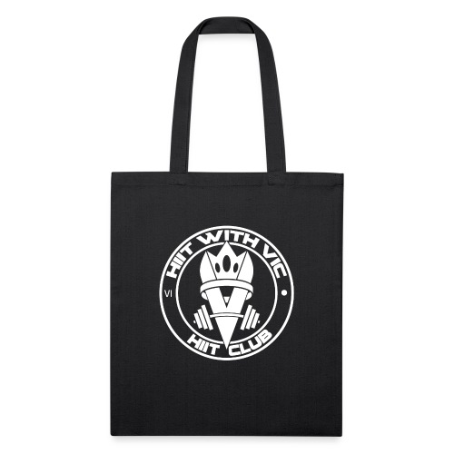 QueenV HIIT Club White - Recycled Tote Bag
