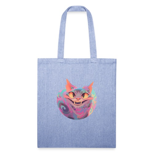 Handsome Grin Cat - Recycled Tote Bag