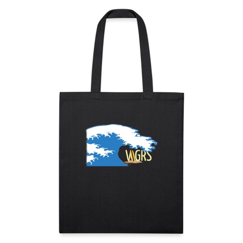 surfboard logo - Recycled Tote Bag
