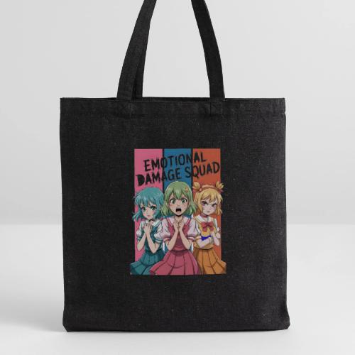 Emotional Damage Squad – Funny Anime Schoolgirl - Recycled Tote Bag