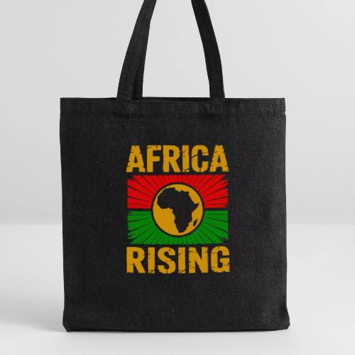 Africa Rising Vintage Continent Unity Design - Recycled Tote Bag