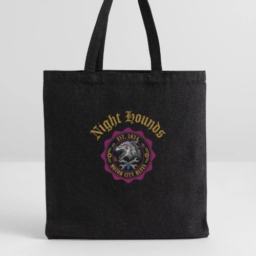 Night Hounds Wolf Patch - Recycled Tote Bag
