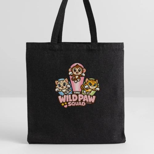 Wild Paw Squad Cute Animal Friends - Recycled Tote Bag