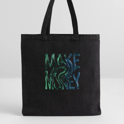 Make Money Neon 3D - Recycled Tote Bag