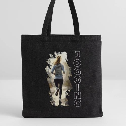 Jogging: Run into Motion - Recycled Tote Bag