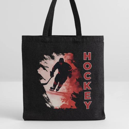 Hockey Fire - Recycled Tote Bag