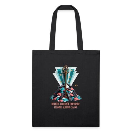 Remote Control Emperor T Shirt - Recycled Tote Bag