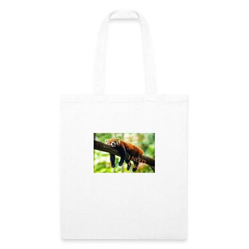 Fox napping meme - Recycled Tote Bag