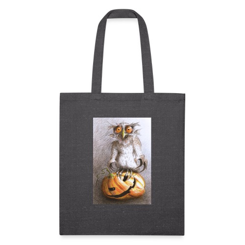 Vampire Owl - Recycled Tote Bag