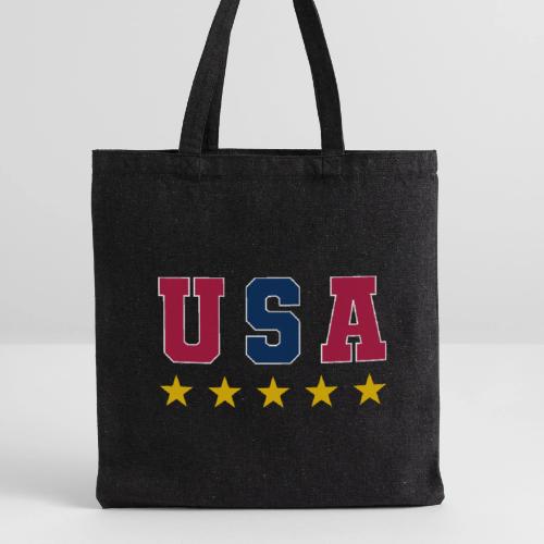 USA Varsity Stars - Recycled Tote Bag