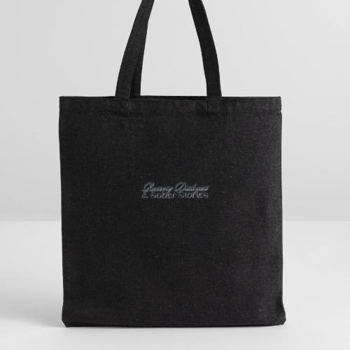 Recovery Dialogues and Sober Stories Official Logo - Recycled Tote Bag
