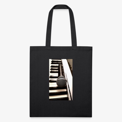 Mic and keys - Recycled Tote Bag