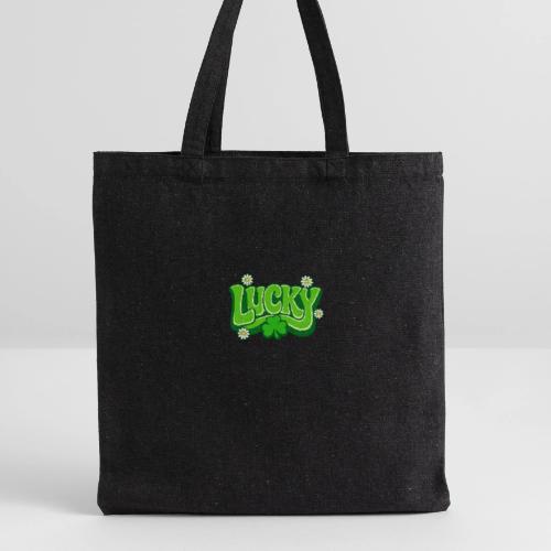 Lucky 70s Retro T-Shirt - Recycled Tote Bag