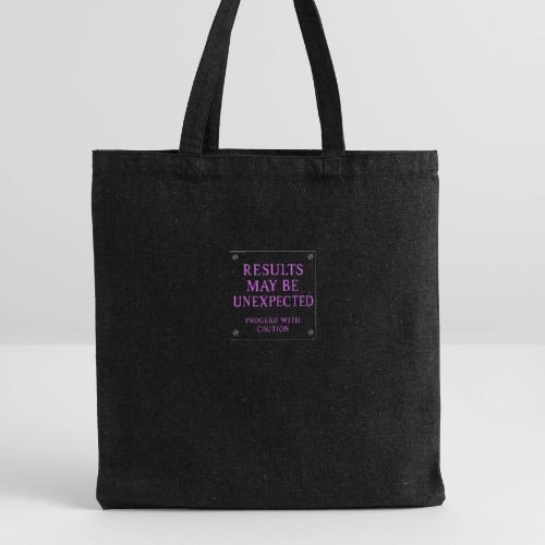 Results - Neon Purple - Recycled Tote Bag