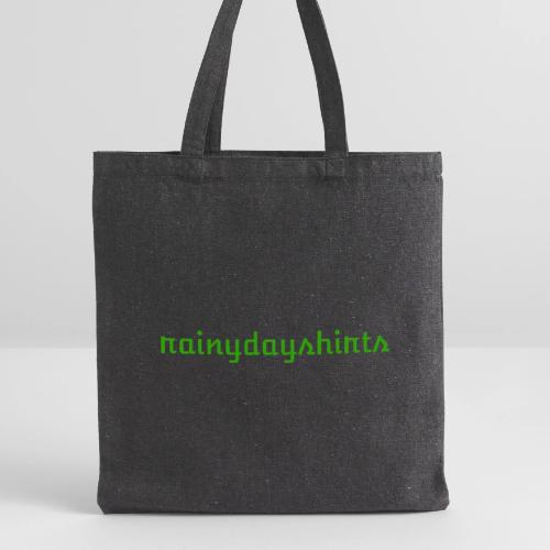 rainydayshirts text logo - Recycled Tote Bag