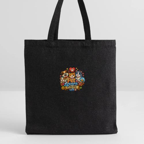 Pet Lover Forever Cute Cats & Dogs - Recycled Tote Bag