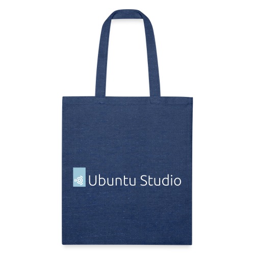 Ubuntu Studio Logo 2022 - White - Recycled Tote Bag