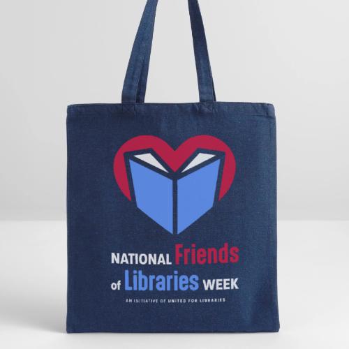 National Friend of Libraries Week - Recycled Tote Bag