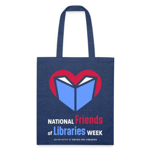National Friend of Libraries Week - Recycled Tote Bag