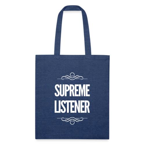 Listener - Recycled Tote Bag