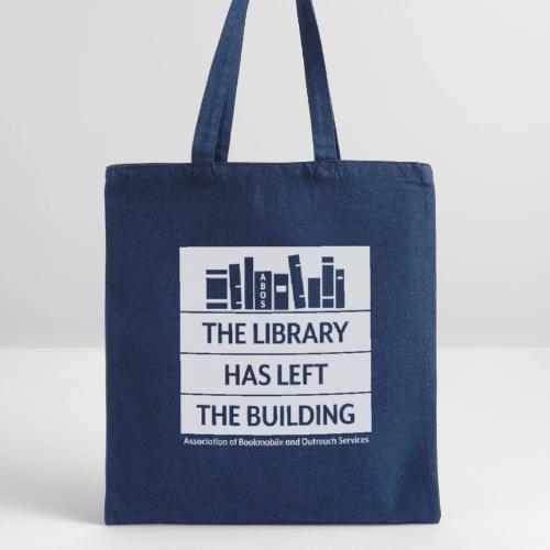ABOS - The Library Has Left the Building - Recycled Tote Bag