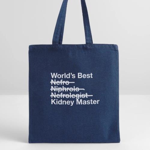 Worlds Best Kidney Master - Recycled Tote Bag