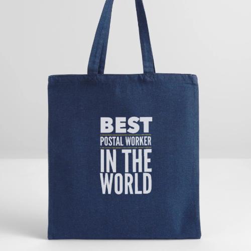 Best Postal Worker in the World - Recycled Tote Bag