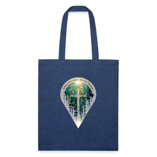 Easter Grace Cascades Vine T Shirt, Renewal Gift - Recycled Tote Bag