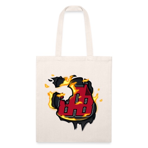 BAB Logo on FIRE! - Recycled Tote Bag