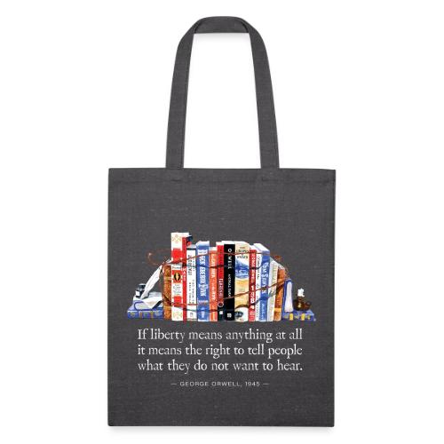 Still Life with Banned Books - Recycled Tote Bag
