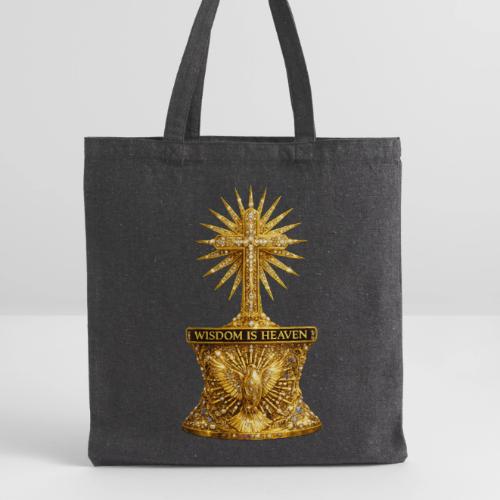 Wisdom is Heaven - Recycled Tote Bag