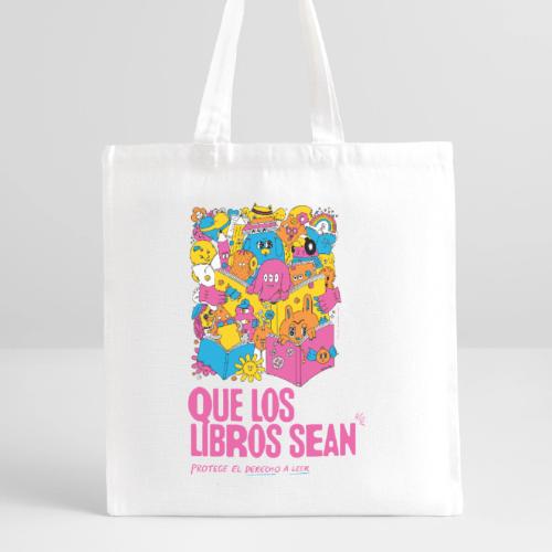 Let Books Be by Hyesu Lee (Spanish) - Recycled Tote Bag