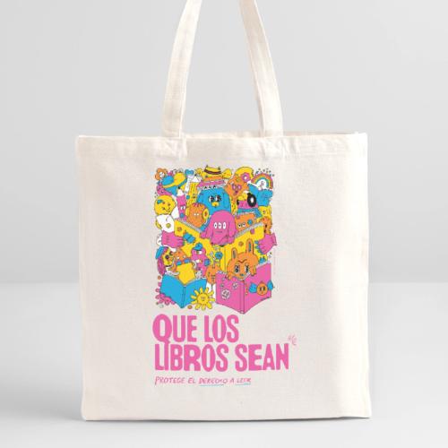 Let Books Be by Hyesu Lee (Spanish) - Recycled Tote Bag